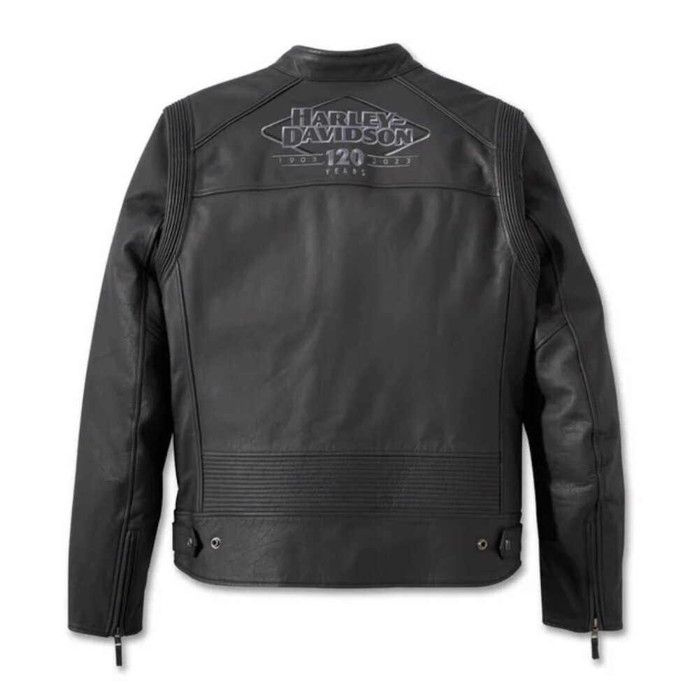 Harley Davidson 120th Anniversary Revelry Leather Jacket